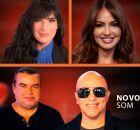 Fernanda Brum, Pamela e banda Novo Som.