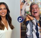 Atriz, Dira Paes e o carnavalesco, Milton Cunha