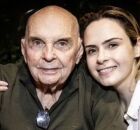 Gerardo Renault com sua filha Ana Paula Renault.