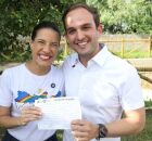 Goverandora Raquel Lyra e prefeito de Ouricuri Victor Coelho.