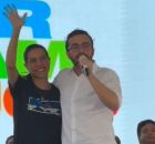 Governadora Raquel Lyra e o deputado federal Lula da Fonte.