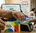 Ilustra&ccedil;&atilde;o de biometria para o Bolsa Familia.