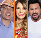 Jo&atilde;o Gomes, Elba Ramalho e Xand Avi&atilde;o.