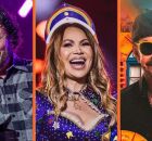 Jorge de Altinho, Solange Almeida e Nando Cordel.