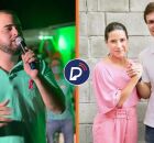 J&uacute;lio L&oacute;ssio Filho e Raquel Lyra.