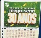Mega Sena 30 anos.