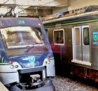 Metr&ocirc; em circula&ccedil;&atilde;o na esta&ccedil;&atilde;o Recife