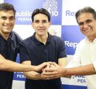 Miguel Ricardo, Silvio Costa Filho e Mario Ricardo