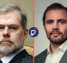 Ministro Dias Toffoli e o dono do banco Master, Daniel Vorcaro.