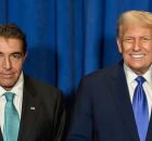 Paolo Zampolli e Donald Trump. 