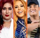 Priscila Senna, Joelma e Tarc&iacute;sio do Acordeon.