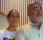 Raquel Lyra ao lado de J&uacute;lio Lossio.