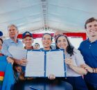 Raquel Lyra em Dormentes. 