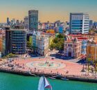 Vista do Marco Zero do Recife.