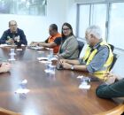 Reuni&atilde;o da Defesa Civil de Jaboat&atilde;o.