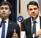 Nikolas Ferreira e Jorge Messias 