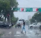 Est&atilde;o previstas chuvas entre 30 e 60 mil&iacute;metros por hora ou at&eacute; 100 mm por dia, al&eacute;m de ventos fortes que podem variar entre 60 e 100 km/h, segundo comunicado do &oacute;rg&atilde;o.
