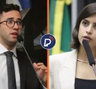 Thiago Medina e Tabata Amaral