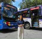 Raquel Lyra entrega novos &ocirc;nibus climatizados