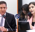 Glenn Greenwald e Tabata Amaral 