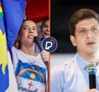 Jo&atilde;o Campos e Raquel Lyra