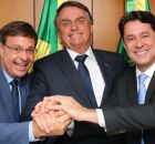 Gilson Machado, Bolsonaro e Anderson Ferreira 