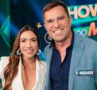 Patr&iacute;cia Abravanel e Rodrigo Bocardi em participa&ccedil;&atilde;o no Show do Milh&atilde;o.
