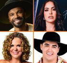 Alexandre Pires, Raphaela, Irah Caldeira e Natanzinho Lima est&atilde;o na programa&ccedil;&atilde;o.