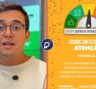 Da central de monitoramento, Prefeito do Recife faz cominicado sobre as fortes chuva na RMR