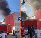 Loja no Centro do Recife fica com teto destru&iacute;do ap&oacute;s inc&ecirc;ndio