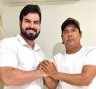 C&eacute;sar Ramos recebe apoio de Nego do Forte do Orange.