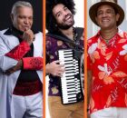Conde S&oacute; Brega, Mestrinho e Josildo S&aacute;.