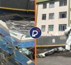 Apesar do impacto, n&atilde;o houve registro de v&iacute;timas no pr&eacute;dio atingido. A estrutura, que possui nove apartamentos, ser&aacute; avaliada pela Defesa Civil.