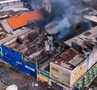 Estabelecimentos pegaram fogo no s&aacute;bado (23).