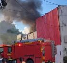 Fogo foi em um estabelecimento comercial no bairro da Boa Vista.