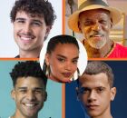 Igor Jansen, Antonio Pitanga, Lucy Ramos, Lucas Leto e Rodrigo Lelis.