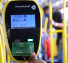 Leitor de passes e cart&atilde;o VEM.