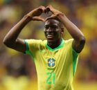 Luiz Henrique, atacante da Sele&ccedil;&atilde;o Brasileira.