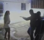 Momento em que Maressa &eacute; sequestrada no Recife.
