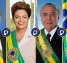 Jos&eacute; Sarney, Dilma Rousseff , Michell Temer e Jair Bolsonaro
