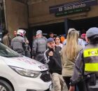 Tiroteio deixa cinco pessoas feridas em S&atilde;o Paulo.