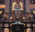 Trof&eacute;u da UEFA Champions League.
