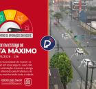 Recife atinge alerta m&aacute;ximo e est&aacute;gio chega a n&iacute;vel vermelho ap&oacute;s fortes chuvas das &uacute;ltimas horas