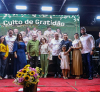 Prefeita Elcione Ramos celebra seu anivers&aacute;rio com culto de gratid&atilde;o, na Pra&ccedil;a da B&iacute;blia