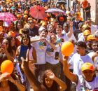 Governadora Raquel Lyra durante agenda em Oroc&oacute;, no Sert&atilde;o de Pernambuco.