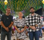 Prefeita Elcione e C&eacute;sar Ramos participam da abertura do S&atilde;o Jo&atilde;o no S&iacute;tio Hist&oacute;rico em Igarassu.