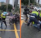 Motociclista &eacute; detido ap&oacute;s agredir agente de tr&acirc;nsito no centro do Recife