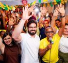 C&eacute;sar Ramos durante agende em Olinda.