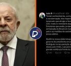 Posicionamento de Lula perante ao terremoto na Venezuela.