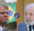 Governador de S&atilde;o Paulo, Tarc&iacute;sio de Freitas (Republicanos) e o atual presidente da rep&uacute;blica, Lula (PT). 